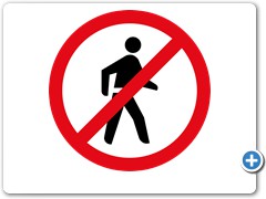 R218-Pedestrians-Prohibited