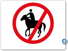 R238-Horse-and-riders-Prohibited