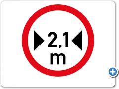 R239-Vehicles-Exceeding-2.1-Metres-in-width-Prohibited