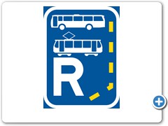 R344-Start-of-a-Reserved-Lane-for-Bus-and-Tram