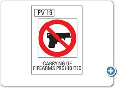 Carrying-Of-Firearms-Prohibited