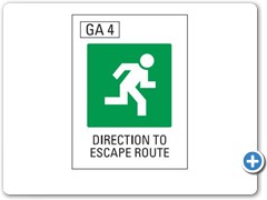 DIRECTION-TO-ESCAPE-ROUTE