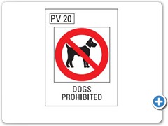 Dogs-Prohibited