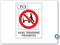 Hand-Tramming-Prohibited